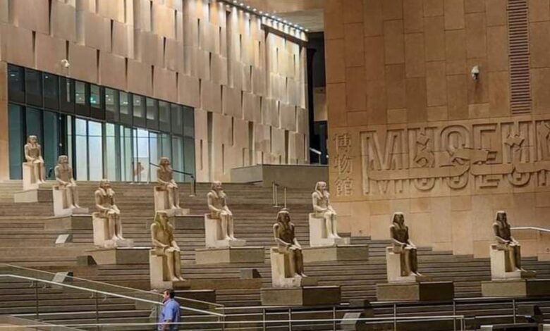إفتتاح «الدرج العظيم» بالمتحف المصري الكبير.. اليوم الجمعة 1 IMG 20231130 WA0076