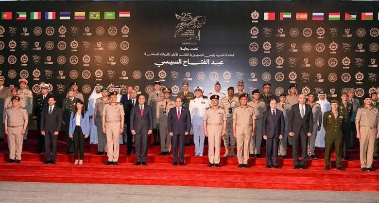 الرئيس عبد الفتاح السيسي يشهد مساء اليوم انطلاق فعاليات النسخة الخامسة والعشرين من بطولة العالم العسكرية للفروسية 1 FB IMG 1746478200951
