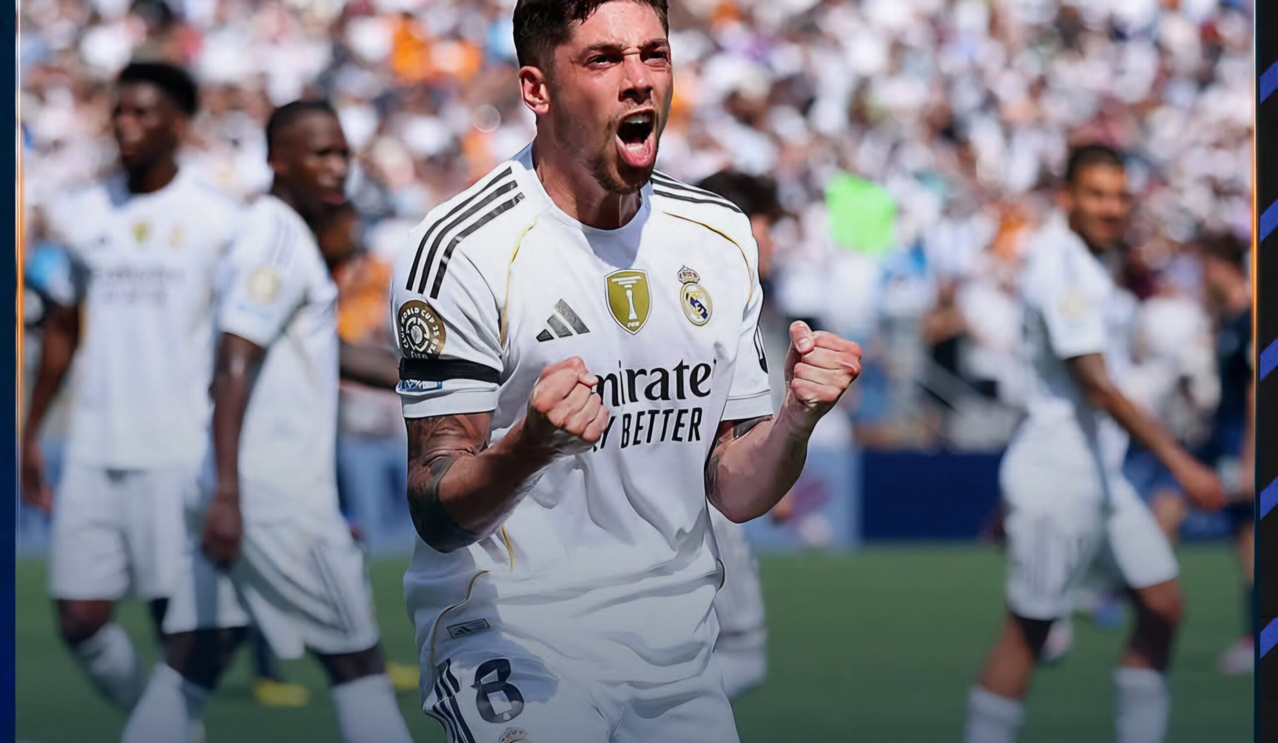 ريال مدريد  يفوز على باتشوكا بثلاثية مقابل هدف