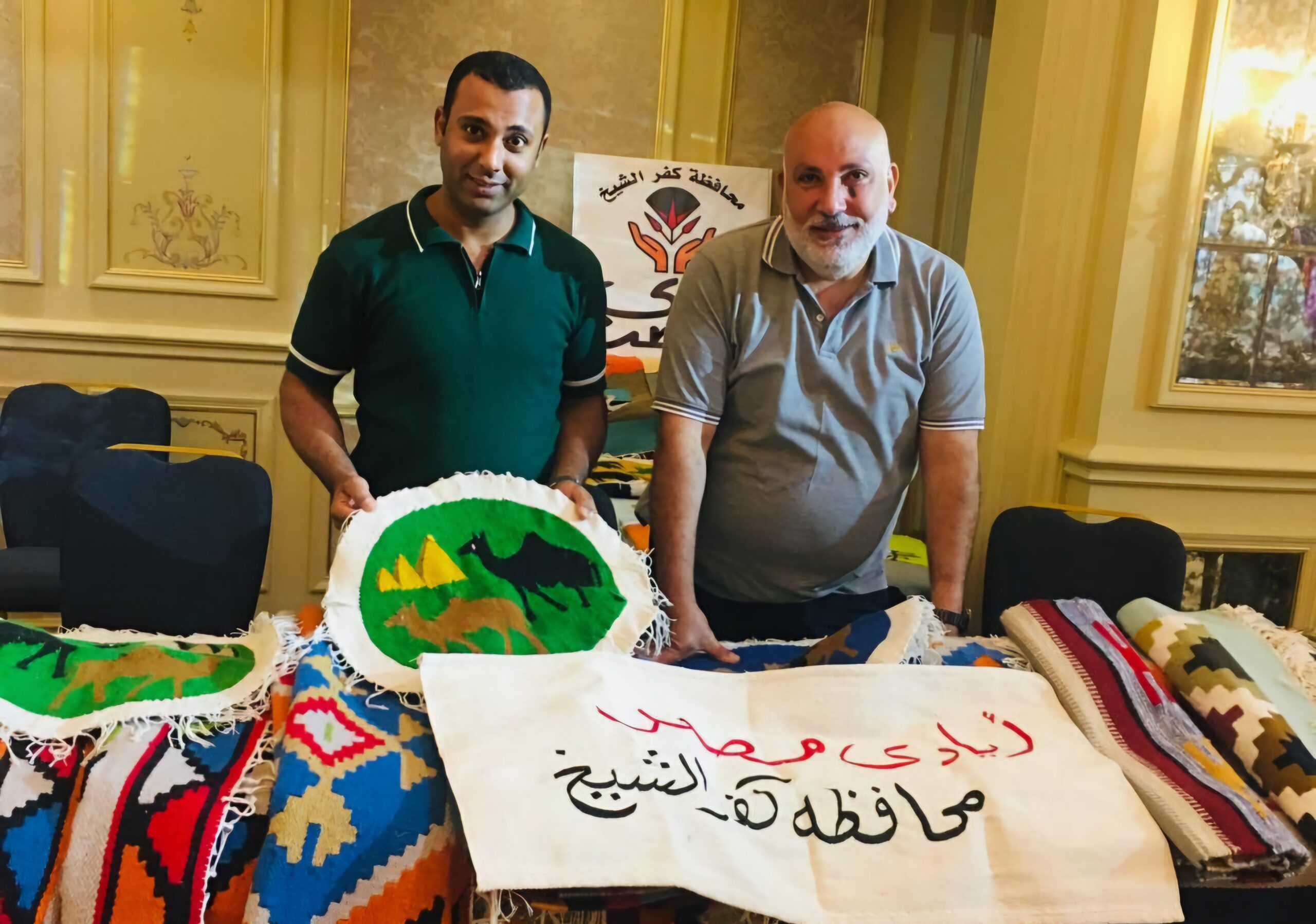 محافظة كفرالشيخ تشارك في معرض التراث والحرف اليدوية بالجيزة